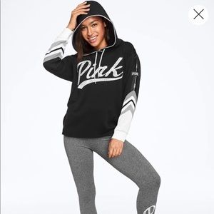 VS pink Rhinestone bling Pullover